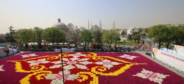 Sultanahmet Tulip Carpet